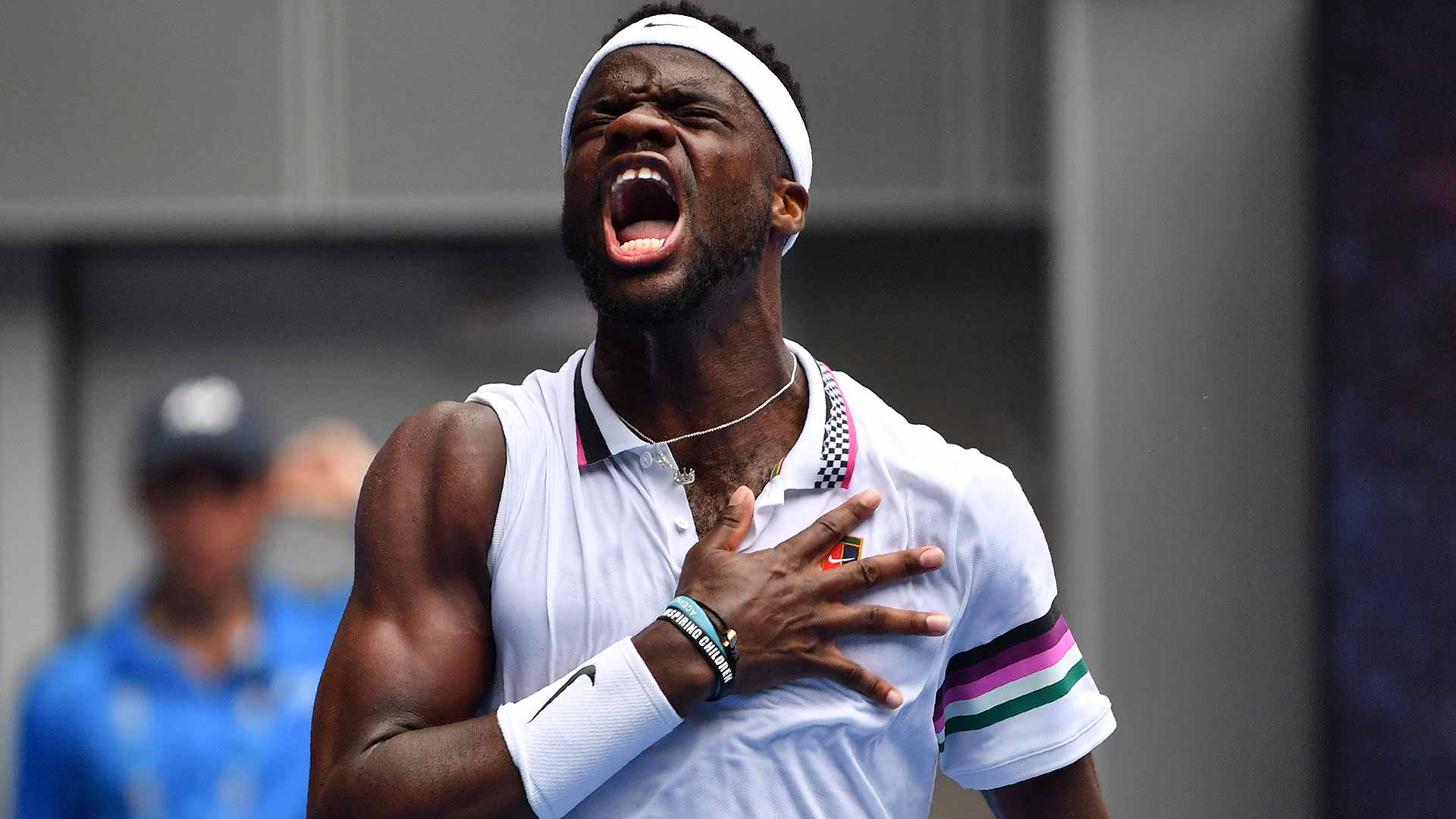 <a href='https://edx.atptour.com/en/players/frances-tiafoe/td51/overview'>Frances Tiafoe</a> upsets <a href='https://edx.atptour.com/en/players/kevin-anderson/a678/overview'>Kevin Anderson</a> at the <a href='https://edx.atptour.com/en/tournaments/australian-open/580/overview'>Australian Open</a>