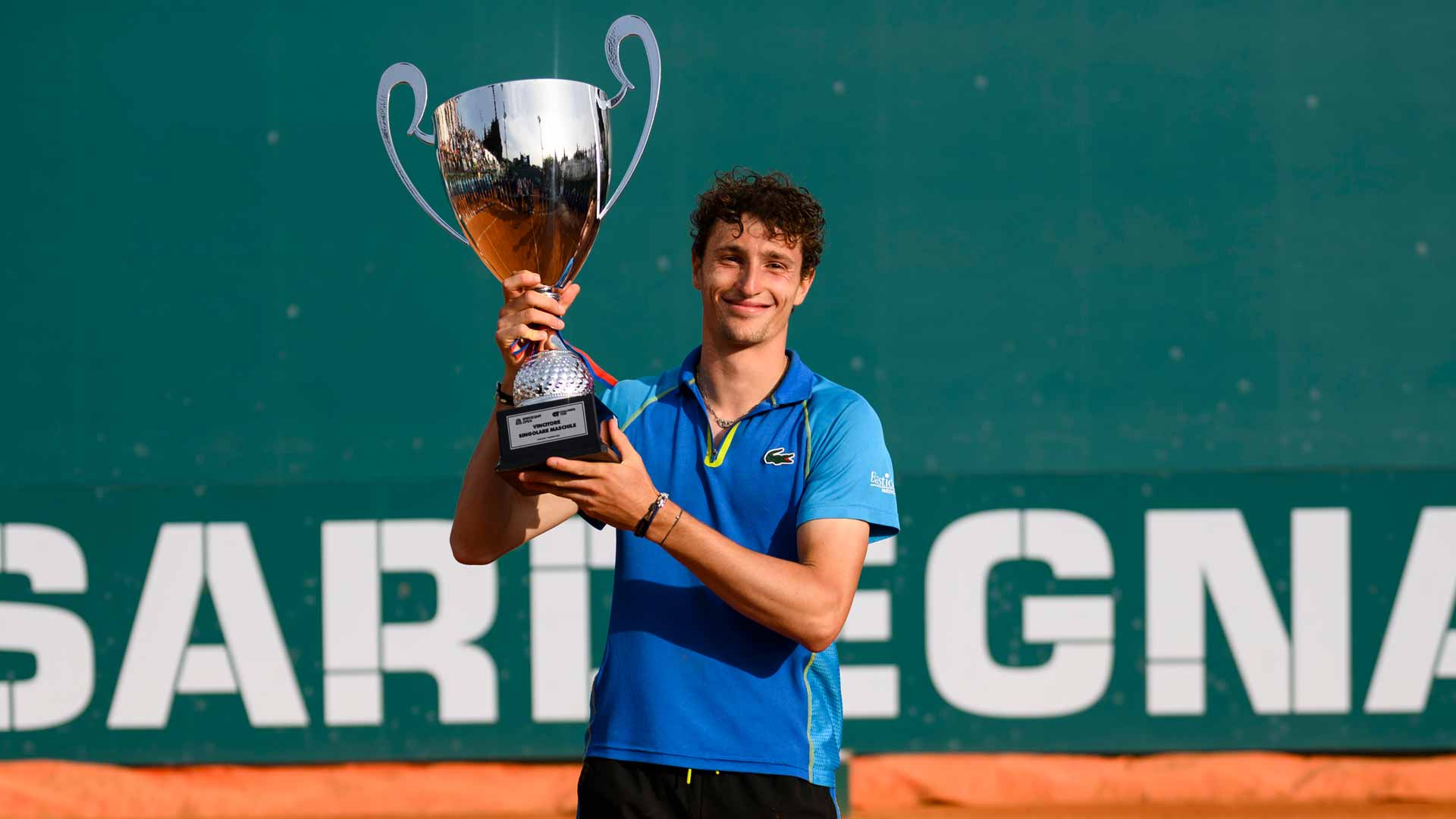 <a href='https://edx.atptour.com/en/players/ugo-humbert/hh26/overview'>Ugo Humbert</a> is crowned champion at the Cagliari Challenger.