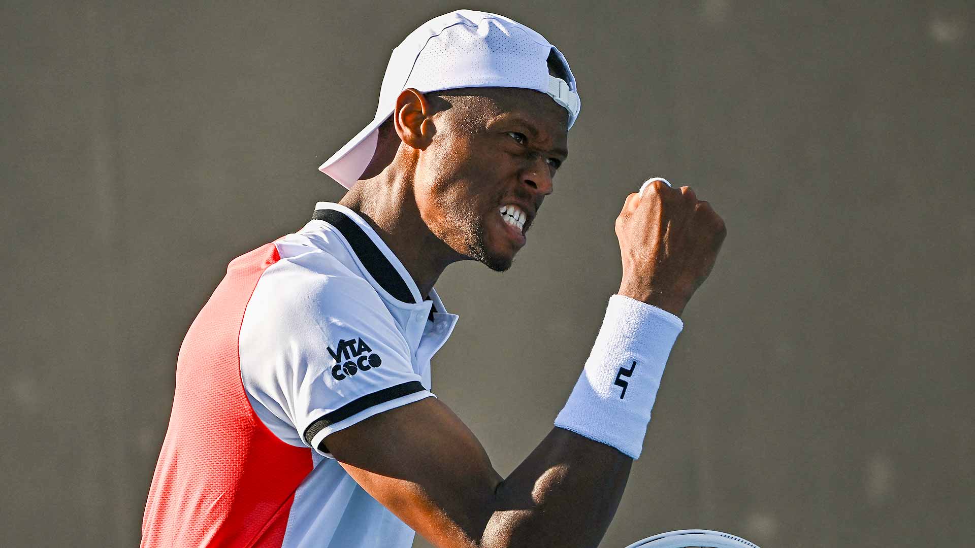 Christopher Eubanks defeats Taro Daniel in the first round of the Australian Open.