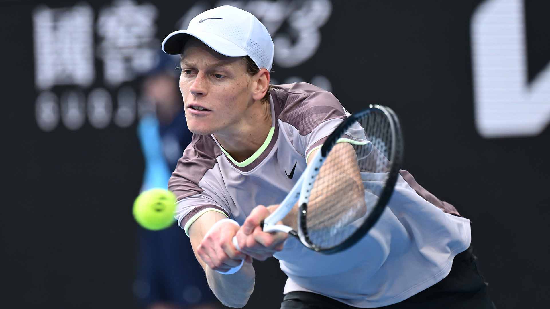 Jannik Sinner returns to Australian Open QFs ATP Tour Tennis