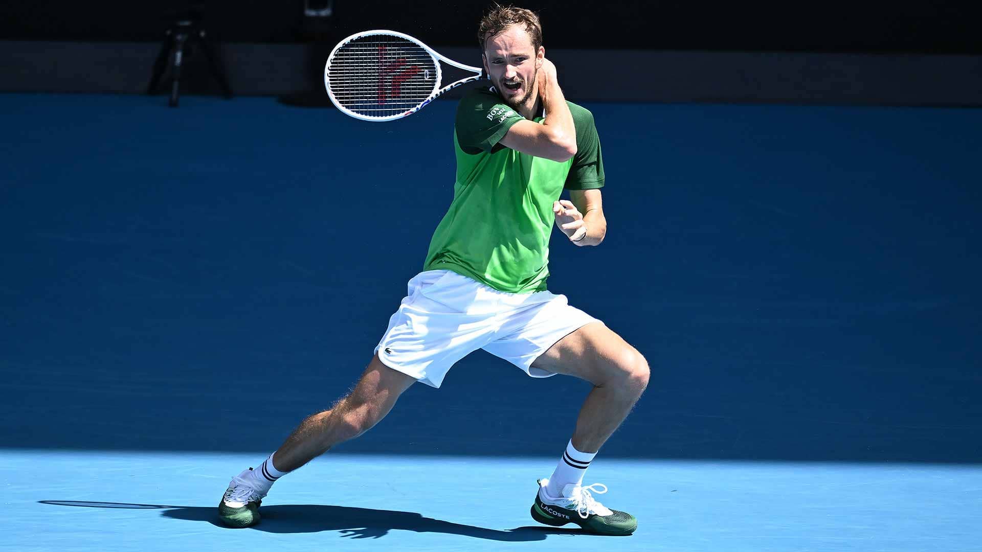 Daniil Medvedev is a two-time Australian Open champion.