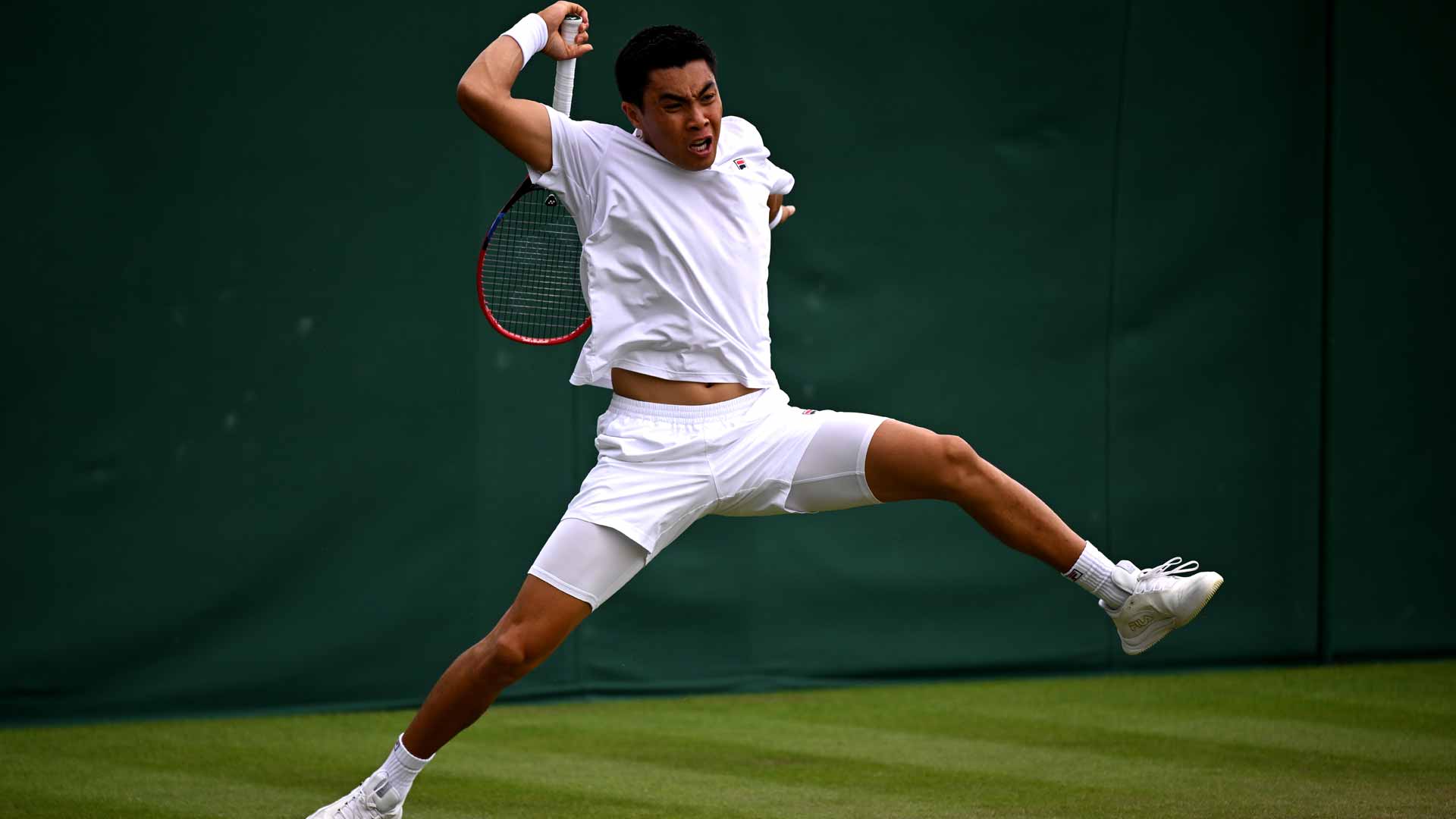 Brandon Nakashima has advanced to the third round at Wimbledon twice.