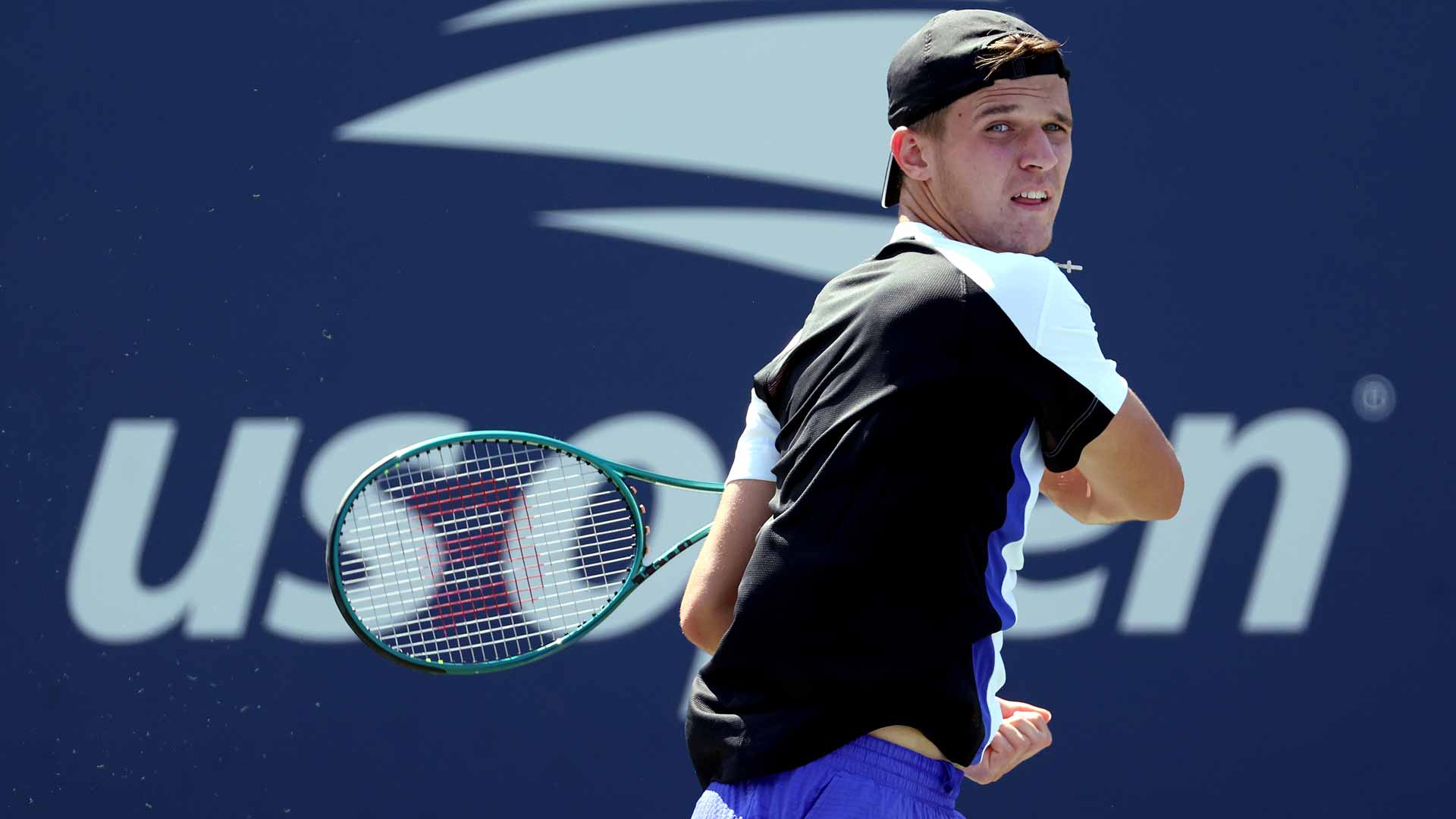 Jakub Mensik is competing in his second US Open main draw.