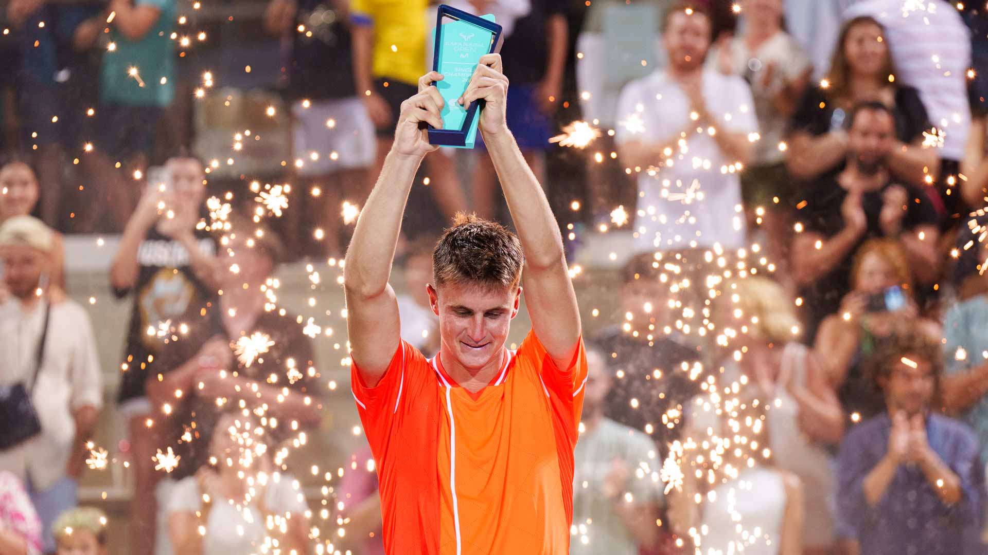 Duje Ajdukovic wins the Manacor Challenger.