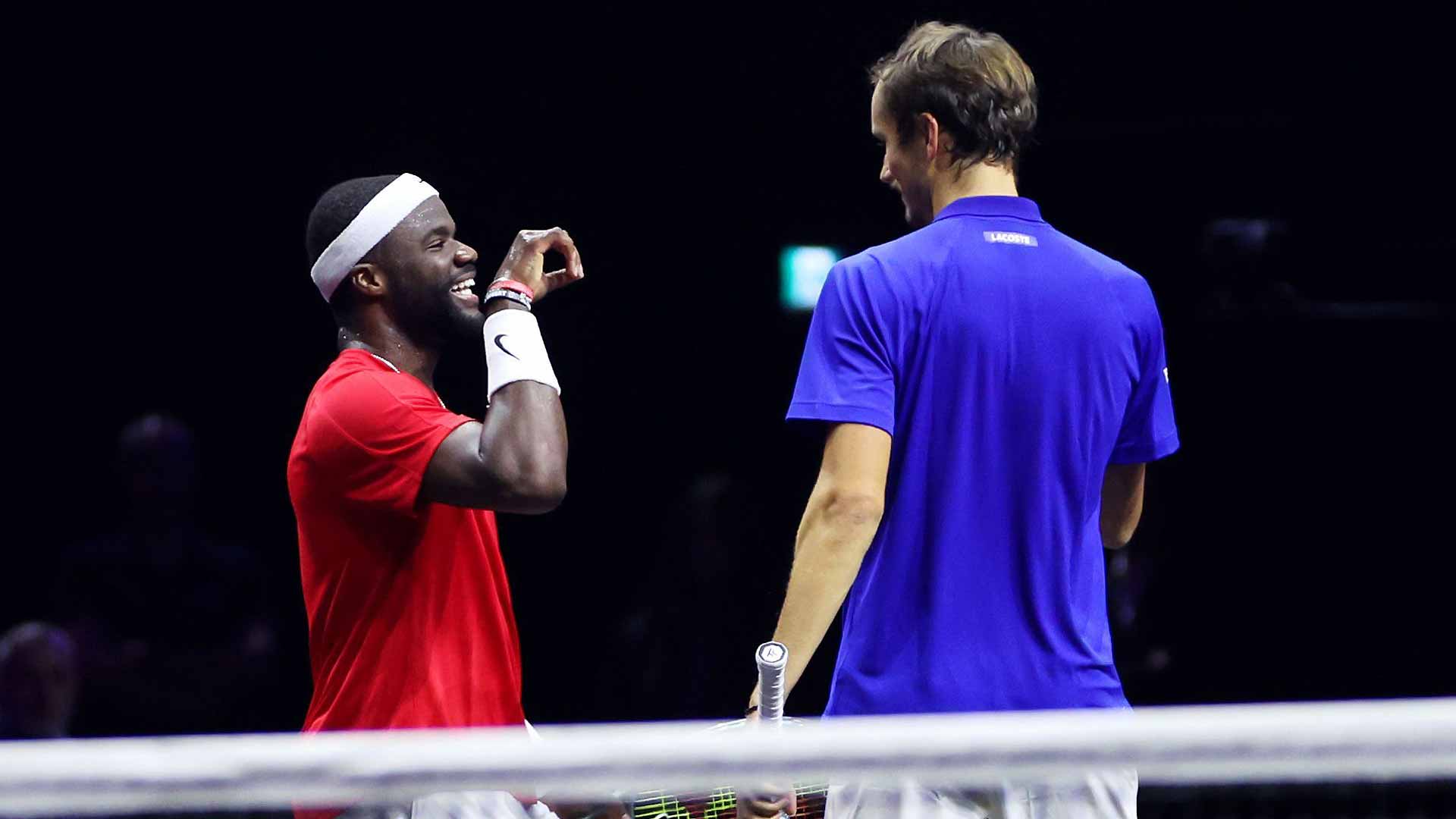 Frances Tiafoe upsets Daniil Medvedev 'I felt like I was Roger Federer