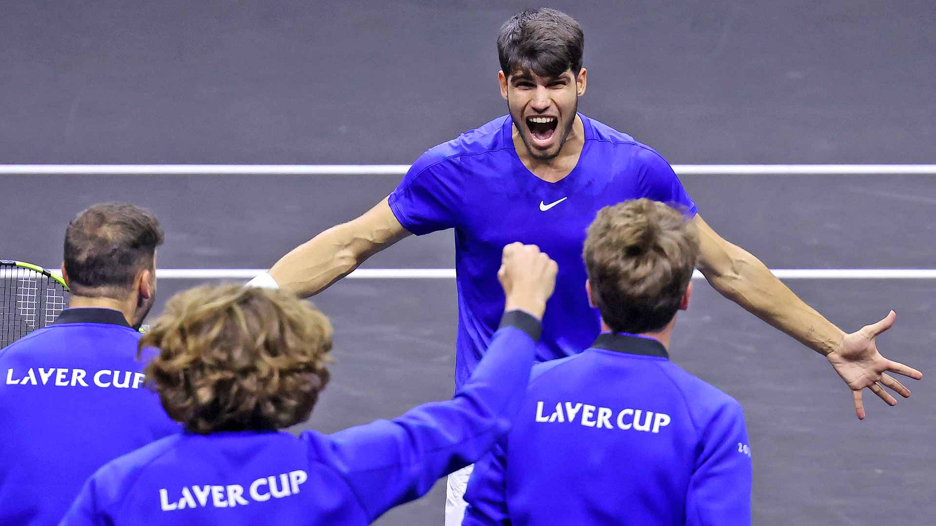 Alcaraz le da el título de la Laver Cup al Team Europa