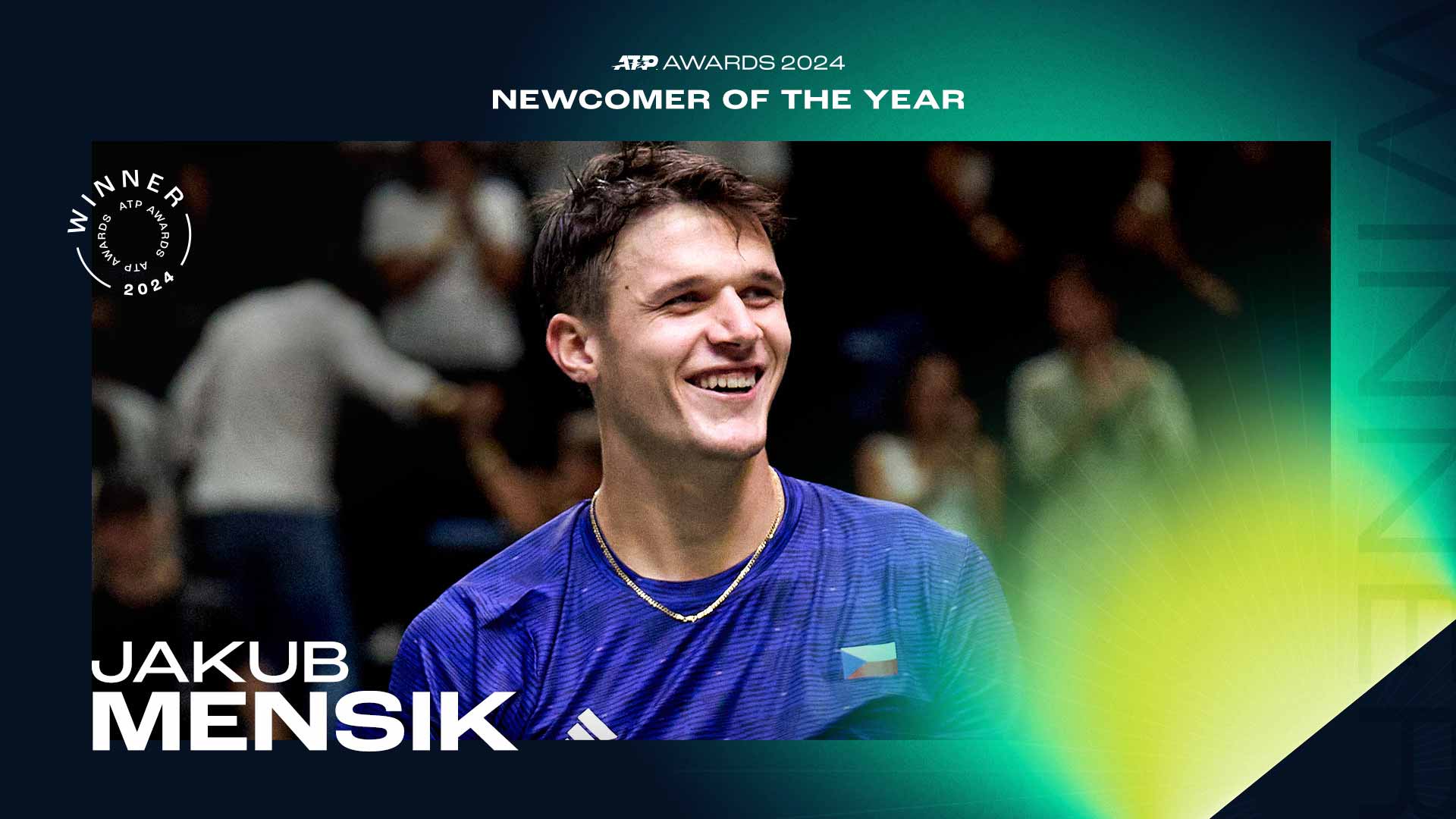 Mensik makes his mark: #NextGenATP Czech wins 2024 Newcomer of the Year